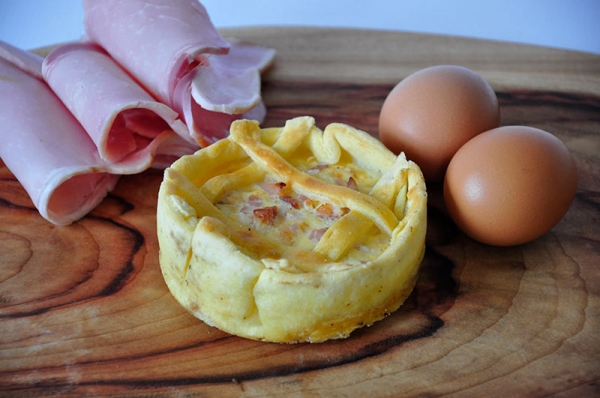 Bacon and Egg Quiche